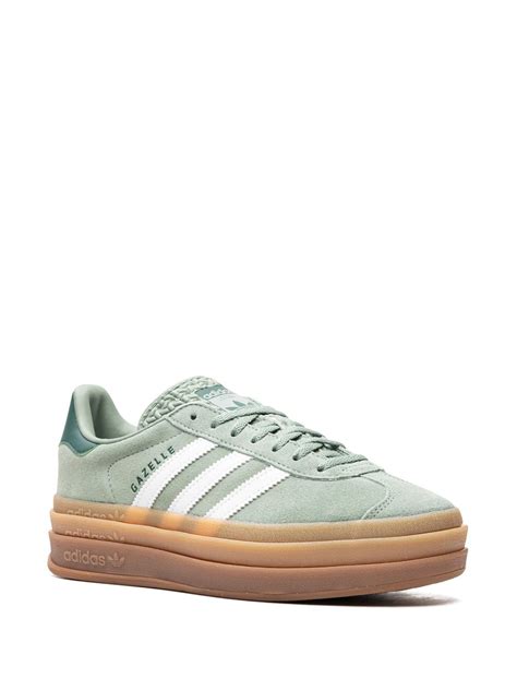 adidas Gazelle Silver Green 